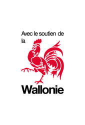 With the support of Wallonia — Public Service of Wallonia